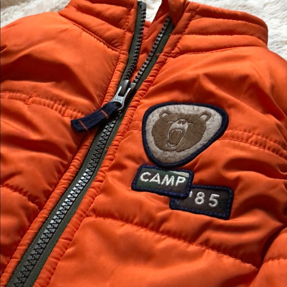 🌟3/$15🌟 Carter’s orange vest size 3T - Picture 2 of 6